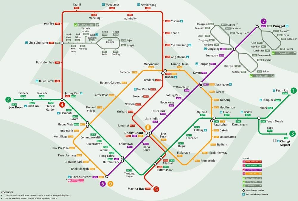 sistèm kat jeyografik Singapore