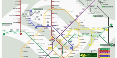 Singapore mrt liy kat jeyografik