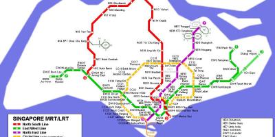 Metro kat jeyografik Singapore